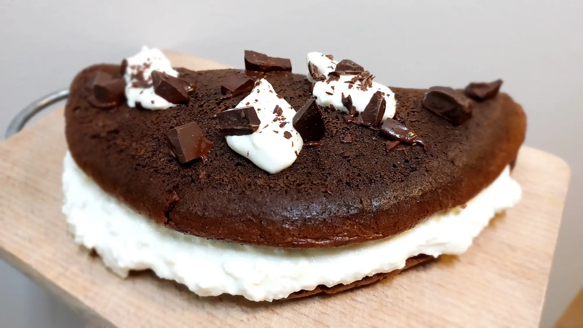 Omlet mleczna kanapka